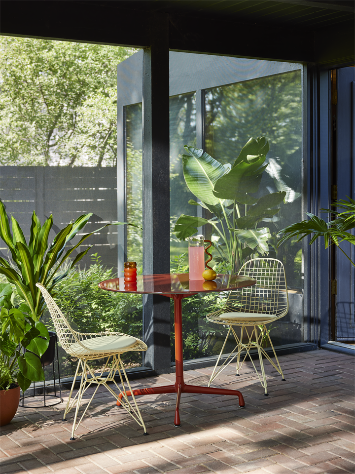 Eames Wire Chair - Powder Yellow