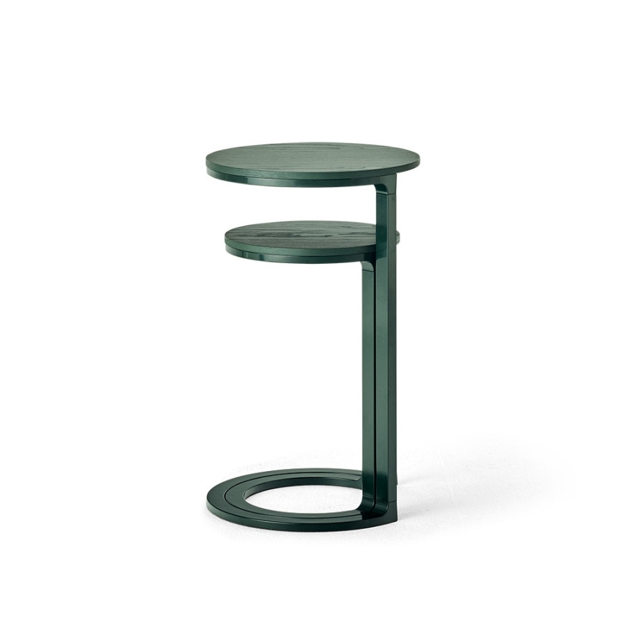 Nest Monochrome_Brunswick Green Nest Table designed by Adam Goodrum for NAU, Nest Monochrome Table by NAU, Nest Table in colours