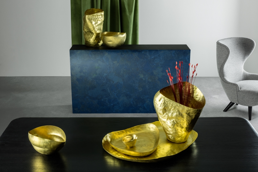 Bash Platter, Tray and Vassels Bash Collection by Tom Dixon, Tom Dixon Accessories, Tom Dixon Vassel