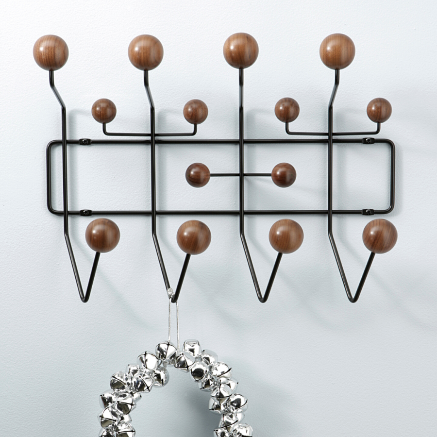Eames Hang It All Walnut Black - Xmas Eames Hang It All Walnut Black - Xmas