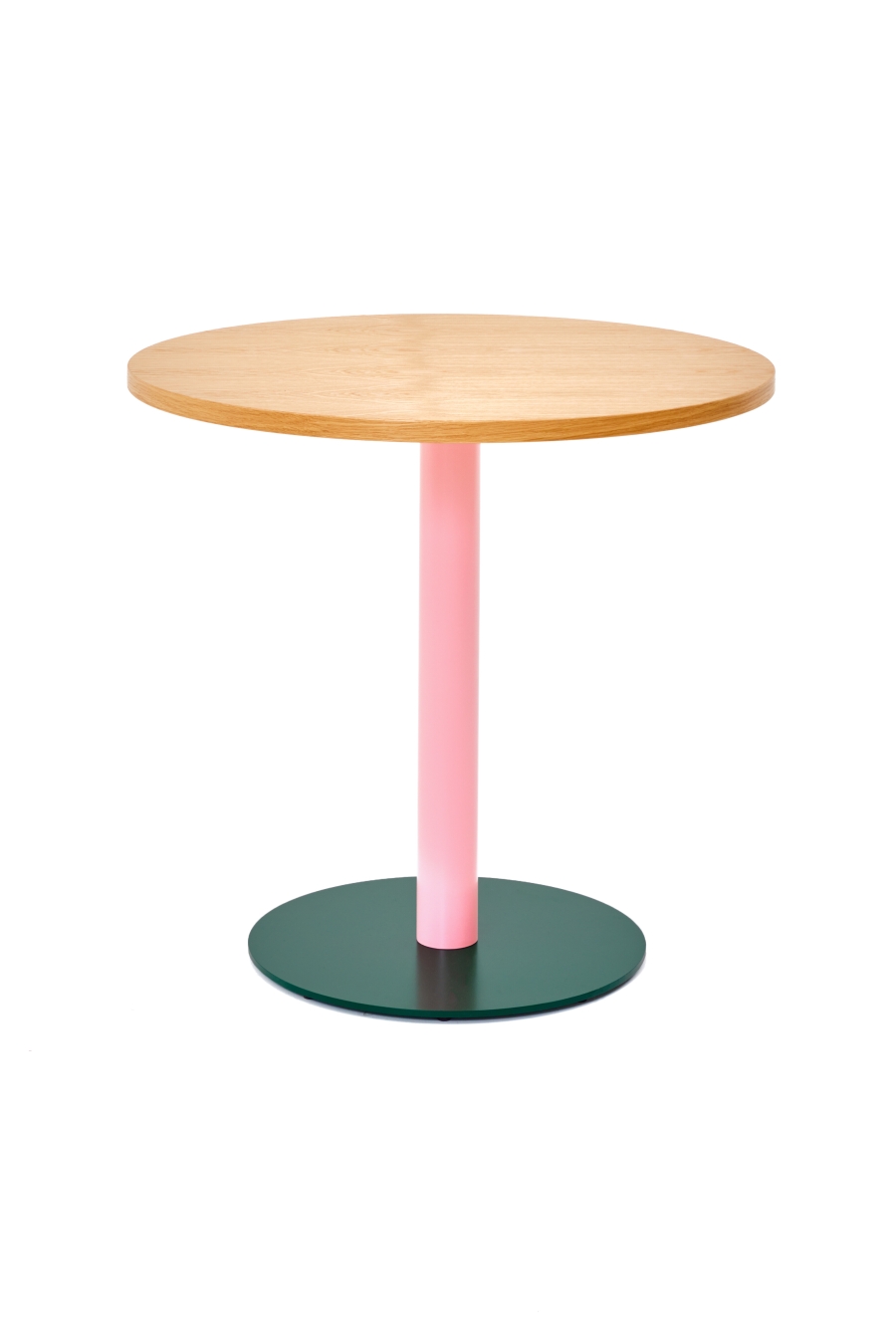 Tier Table Oak top 750mmx750mmx740mmH Tier Table by NaughtOne, NaughtOne commercial Furniture