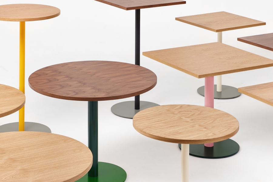 Tier Table Family Tier Table by NaughtOne, NaughtOne commercial Furniture