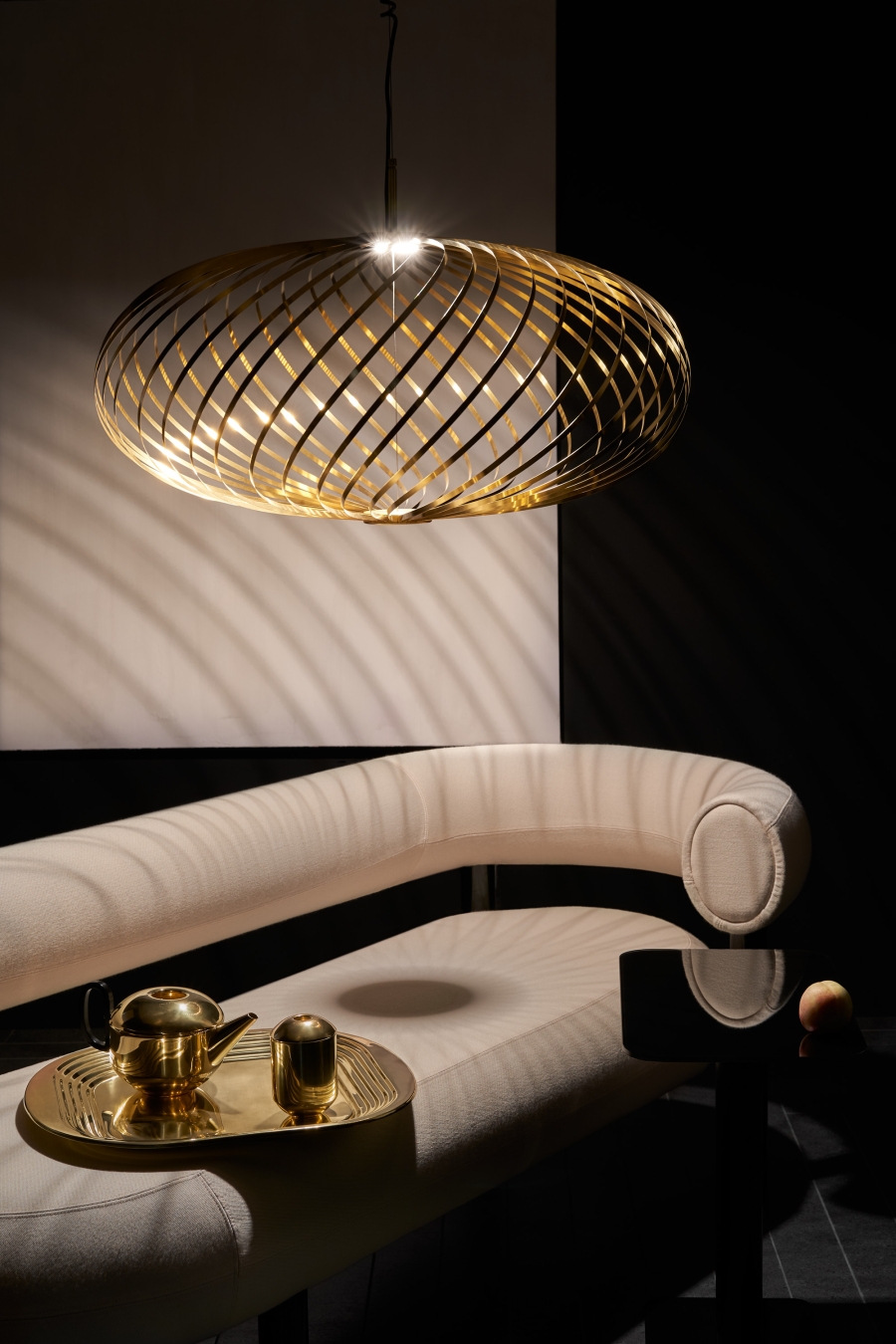 Spring Brass Light designed by Tom Dixon, Tom Dixon Lighting