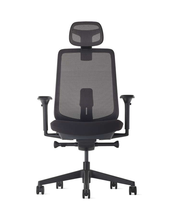 Verus Work Chair with headrest Verus Work Chair by Herman Miller, Herman Miller Task Chair, Ergonomic Work Chair