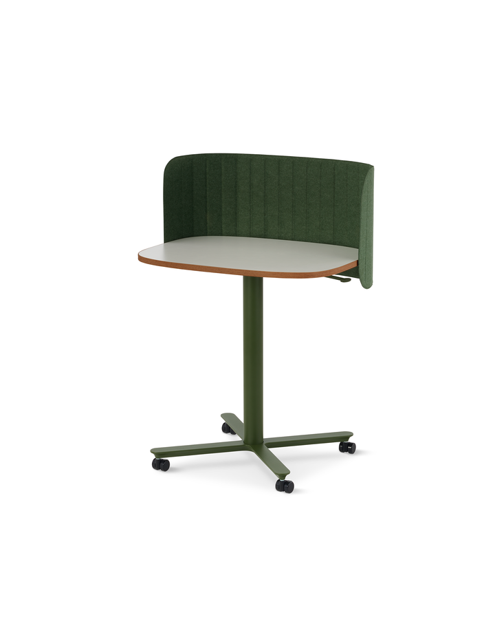 Passport_Dark Green_Olive Passport Work Table Herman Miller, Herman Miller Collaborative Furniture