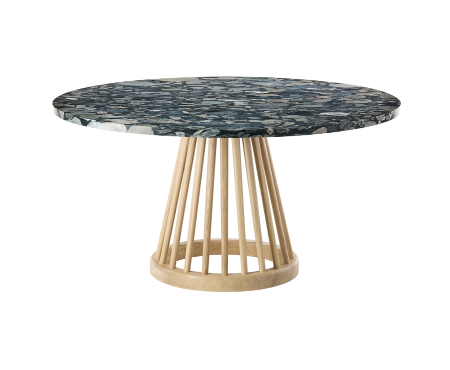 FAN-NATURAL---900-PEBBLE Fan Table by Tom Dixon