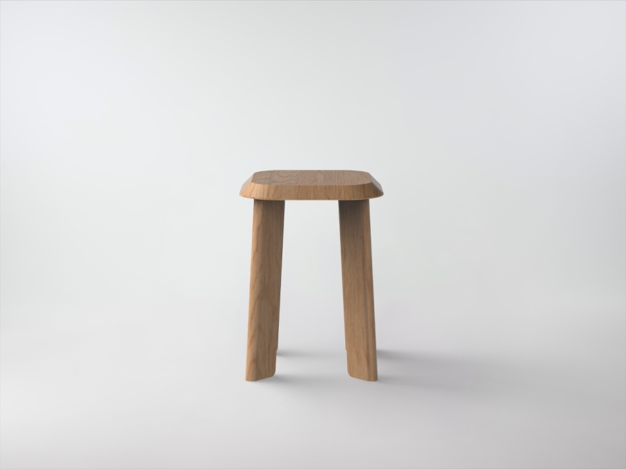 Humble Low Stool - Natural Humble Timber Stool by Furnished Forever, Available at designcraft Canberra