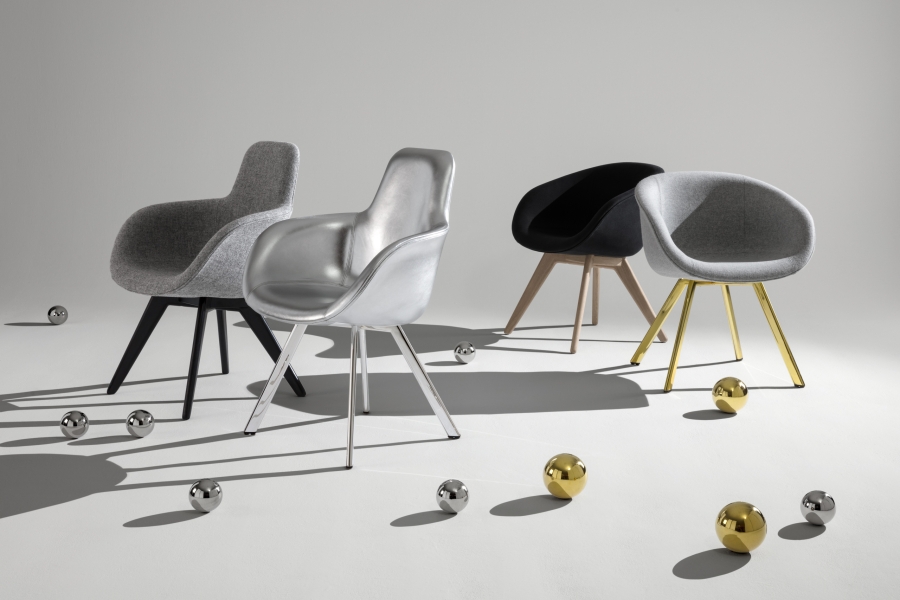 Scoop Dining Chair designed by Tom Dixon 
