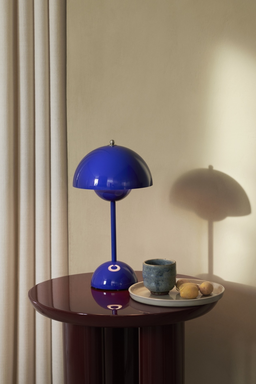 Flowerpot VP9 Cobalt Blue Flowerpot VP9 Cobalt Blue