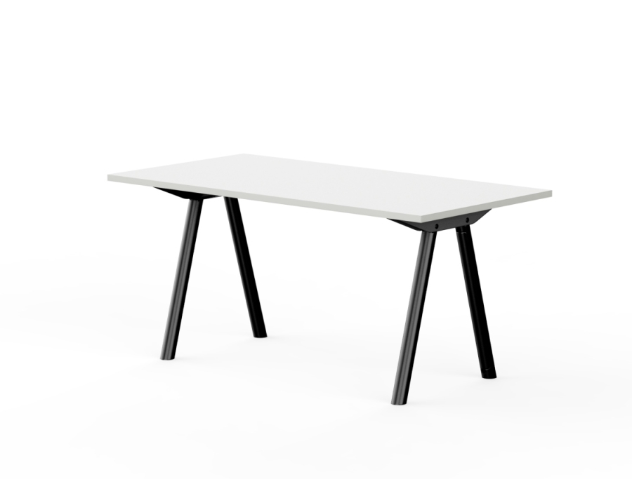 Morse Table System_NOMSAC316_Black RAL9005_WHMF Morse Table System by naughtone, naughtone office furniture