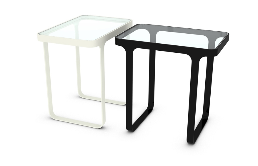 Trace Side Tables TRAST_WH_BL Trace Side Table by naughtone, naughtone coffee table