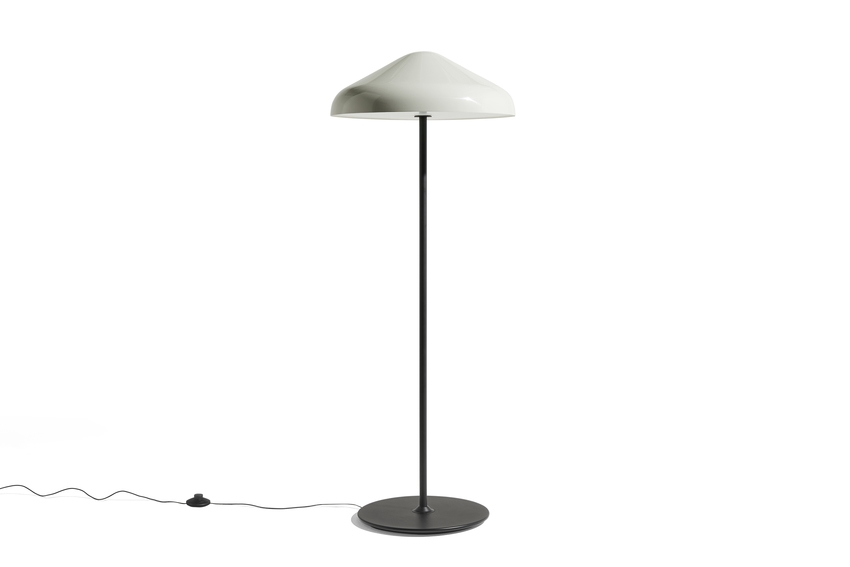 Pao Steel Floor Lamp Cool Grey