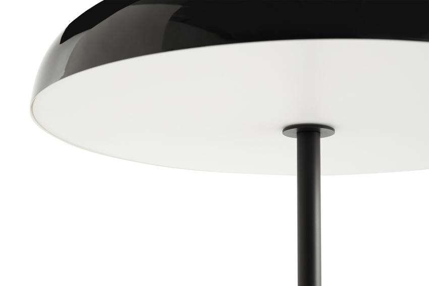 Pao Steel Floor Lamp Soft Black - Diffuser Detail
