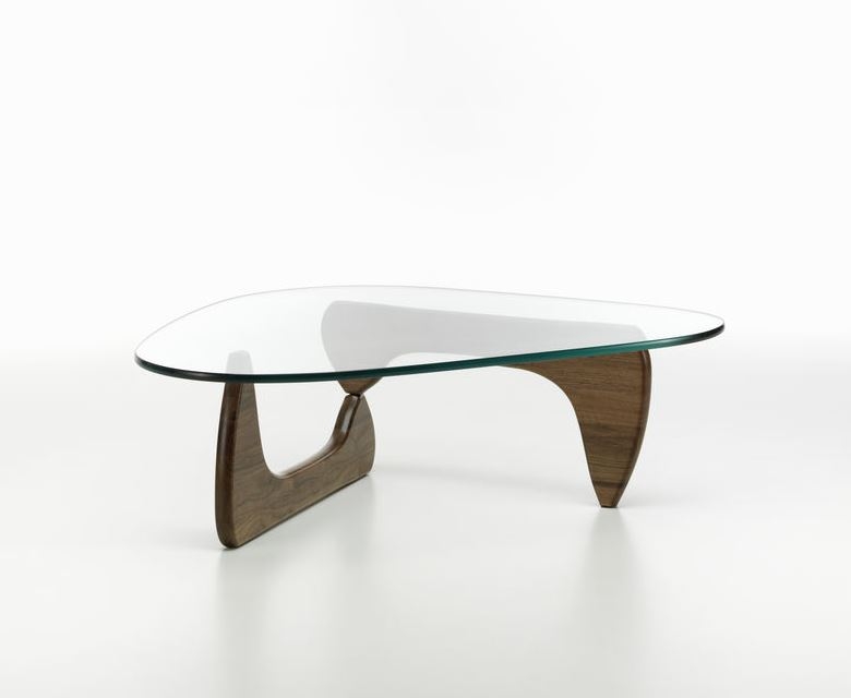 Noguchi Coffee Table_Walnut Noguchi Coffee Table designed by Isamu Noguchi, Vitra Noguchi Table, Noguchi Coffee Table