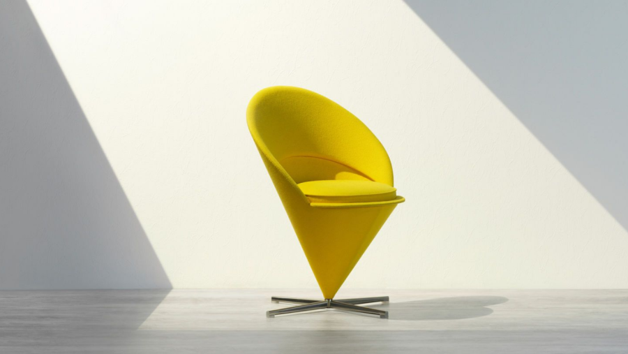 Vitra Cone Chair yellow