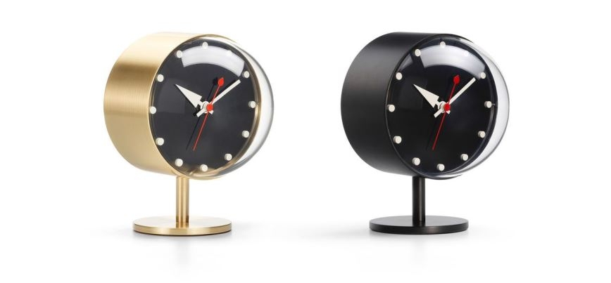 Desk Clock - Night Clock Desk Clock designed by George Nelson, Vitra Nelson Desk Clock,