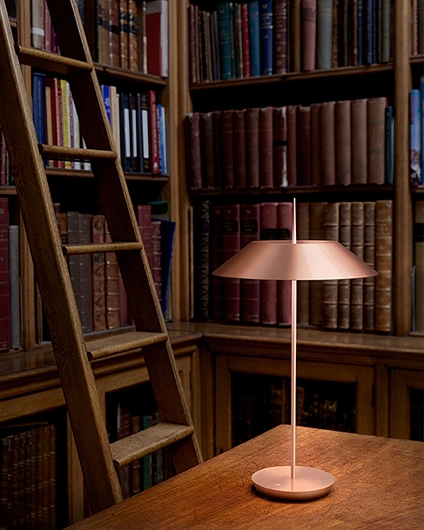 Mayfair Table Lamp 5505 in Copper Mayfair Table Lamp Vibia, Vibia Mayfair Table Lamp 5505