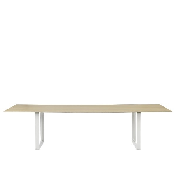 70/70 Table 295x-oak-white 70/70 Table by Muuto, Muuto Dining Table