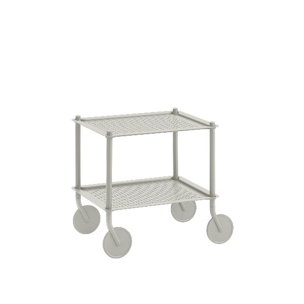 Flow-trolley-2-layer-grey-Muuto Flow Trolley by Muuto, Muuto Trolley