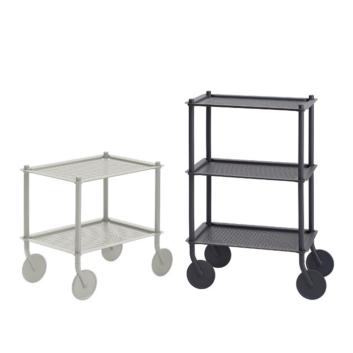 Flow-trolley-3-layer-blue-grey-2-layer-grey-group-Muuto Flow Trolley by Muuto, Muuto Trolley
