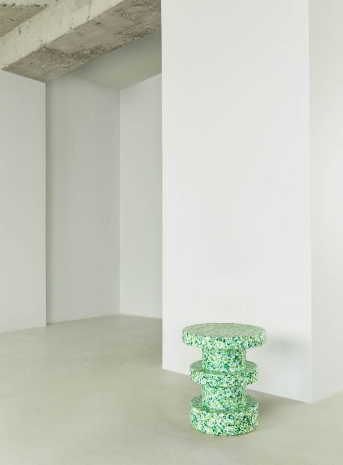Bit_Stool_Stack_Green Bit Stool by NORMANN COPENHAGEN