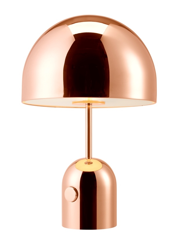 Bell Table Lamp Copper Bell Table Lamp by Tom Dixon