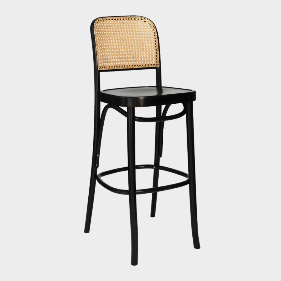 Thonet No.811 Hoffman BARSTOOL Black