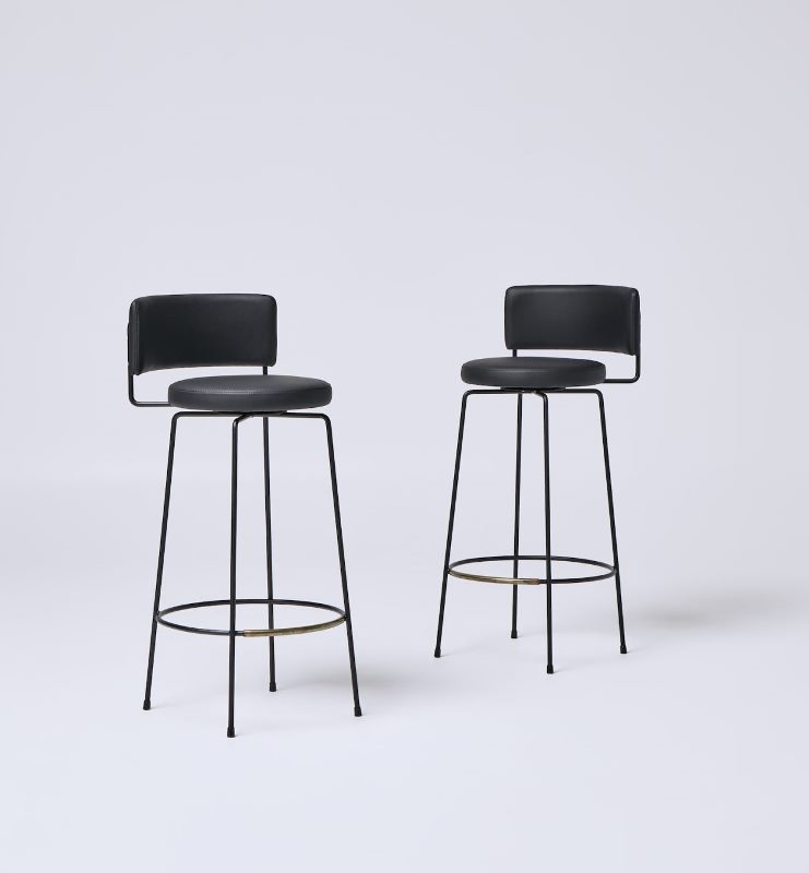 diiva-750-sh-black-vinyl-stools Diiva Stool Collection by Grazia&Co, Australian design and manufacture furniture