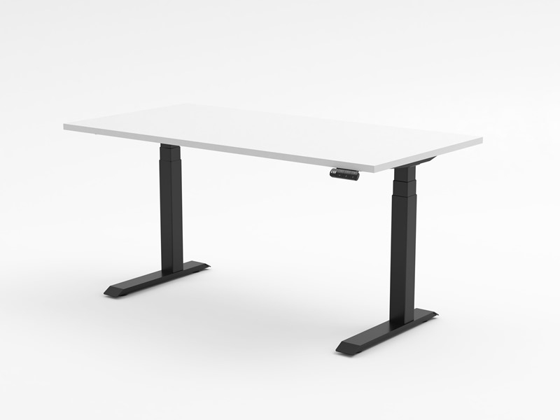 ENV2 - 720mm high - 1500x750mm top - Black ENV2 Electric Adjustable Desk by Elevar