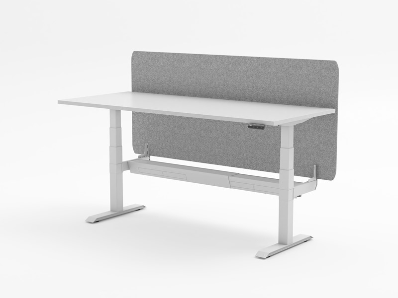 ENV2-CT - 900 mm high - 1800x800 mm top - White ENV2 Electric Adjustable Desk by Elevar
