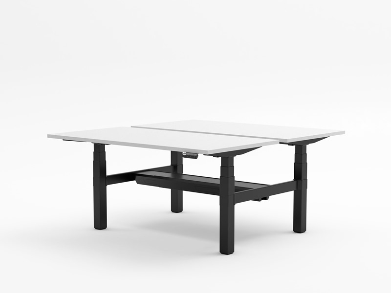 ENV4 - B2B- 720 high - 1500x750 mm top - Without Screen Black ENV4 Electric Adjustable Desk by Elevar