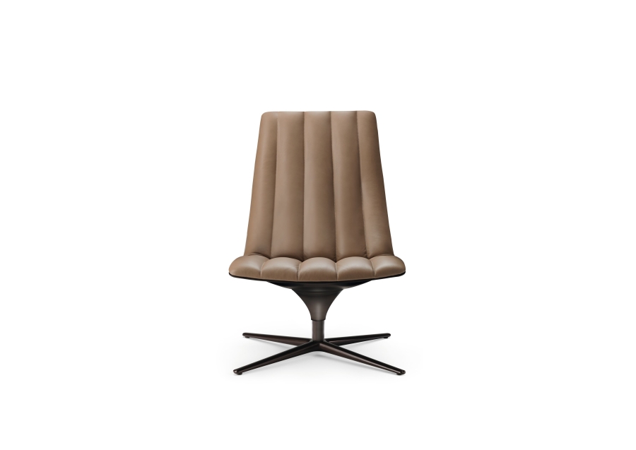 Healey Mid Back no arms Healey Lounge Chair by Walter Knoll