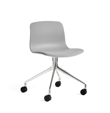 AAC 14 concrete grey shell_seat uph Steelcut 140_alu base About A Chair collection by HAY designed by Hee Welling