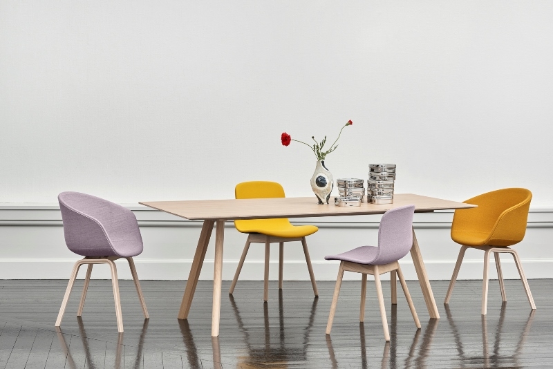 About A Chair collection by HAY designed by Hee Welling 