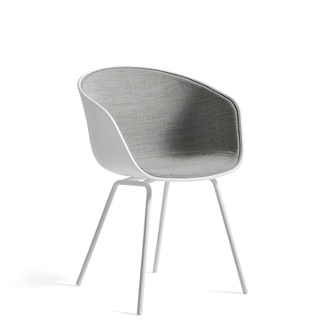 AAC 26 front uph Remix 123_white 2.0 shell_white base About A Chair collection by HAY designed by Hee Welling