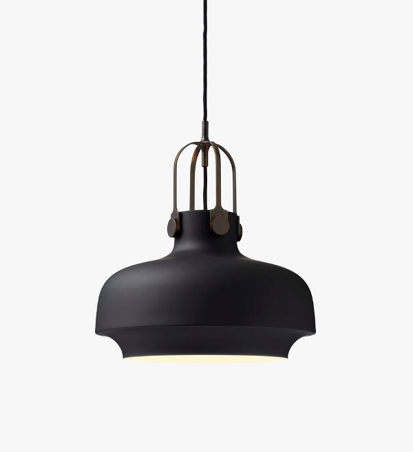 Copenhagen_SC7_Matt_Black_1 Copenhagen Pendant Lamp designed by Space Copenhagen for &Tradtion