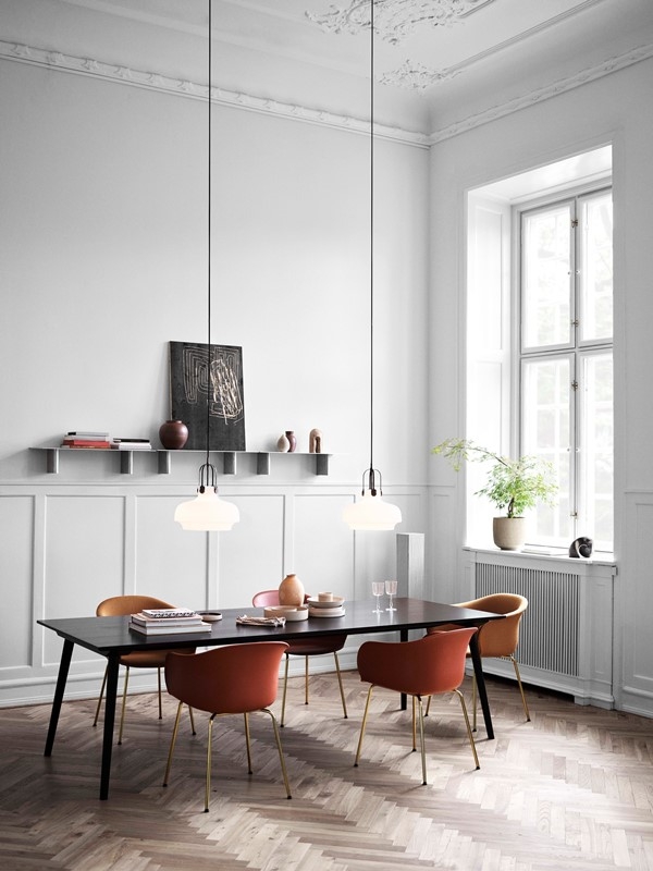 Elefy_JH28_JH29_Column_JA2_In_Between_SK6_Copenhagen_SC7_light Copenhagen Pendant Lamp designed by Space Copenhagen for &Tradtion