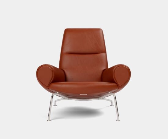 Queen Chair designed by Hans J. Wegner, Fredericia furniture 