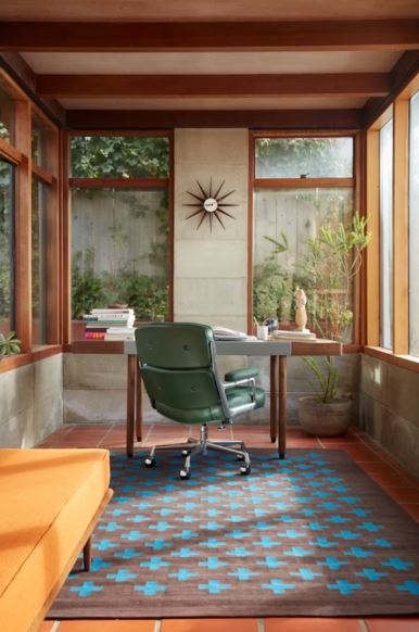 Maharam_Plus_Sepia and Turquoise_insitu2