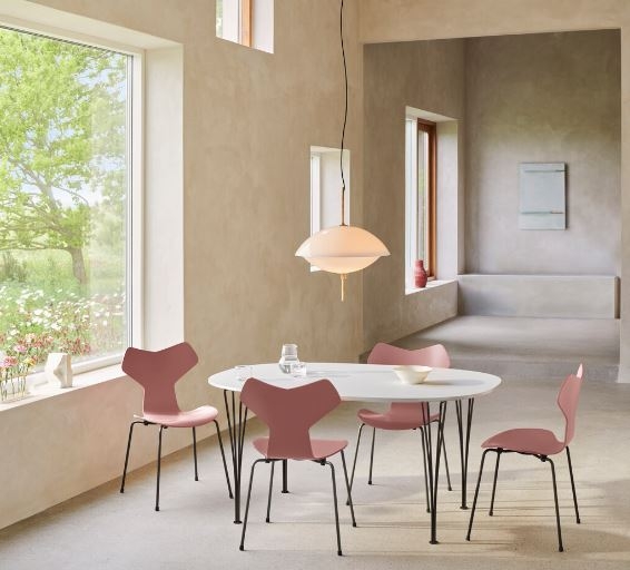 Superellipse Table designed by Piet Hein & Bruno Mathsson, Fritz Hansen Suprellipse Table 