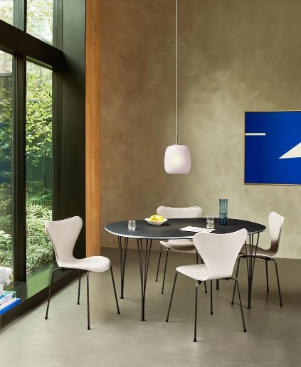 Superellipse Table designed by Piet Hein & Bruno Mathsson, Fritz Hansen Suprellipse Table 