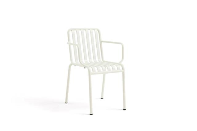 Palissade Armchair cream white Palissade collection by HAY