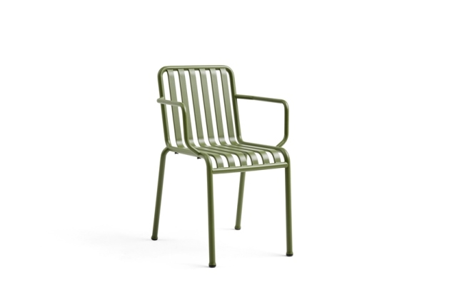 Palissade Armchair olive Palissade collection designed by Ronan and Erwan Bouroullec for HAY, HAY outdoor furniture