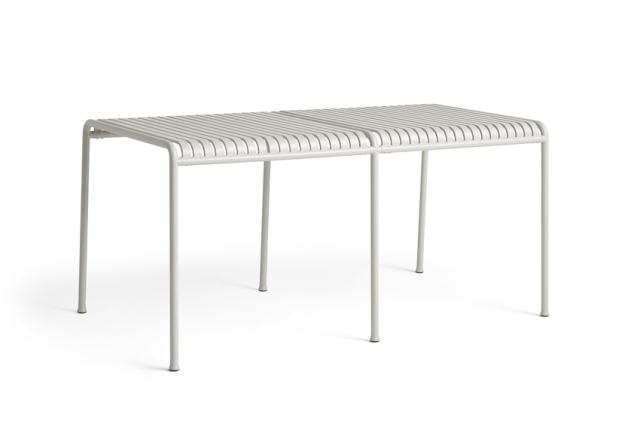 Palissade Table L82,5xW90xH75 sky grey Palissade collection designed by Ronan & Erwan Bouroullec for HAY, HAY outdoor furniture