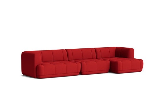 Quilton comb 17 right Divina 584 Quilton Sofa designed by Doshi Levien for HAY, HAY Quilton Sofa