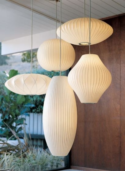 Nelson Bubble Lamps designed by George Nelson. Herman Miller Nelson Bubble Lamp 