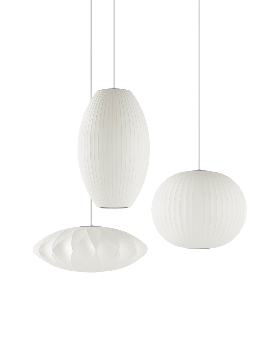 Nelson Bubble Lamps Nelson Bubble Lamps designed by George Nelson. Herman Miller Nelson Bubble Lamp