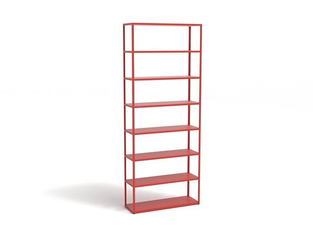 New Order Combination 701 Red New Order Shelving System by HAY, HAY New Order Combinations