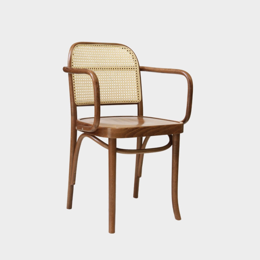 No 811 Hoffmann commercial - French Walnut Thonet No 811 Hoffmann Hospitality dining chair available at Designcraft Canberra