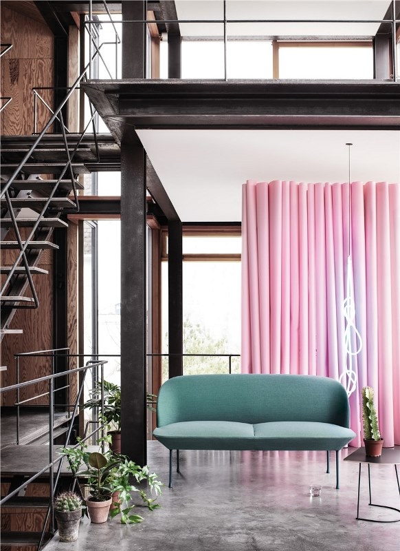 Oslo Sofa 2 seater in steelcut trio 966 Oslo Sofa Collection by Muuto, Muuto Sofa, Muuto Lounge Chairs